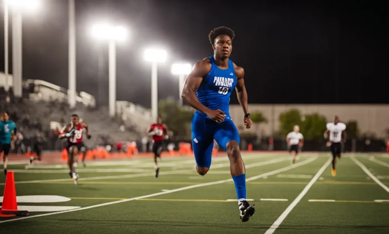 What Are Average 40 Yard Dash Times For High School Students?