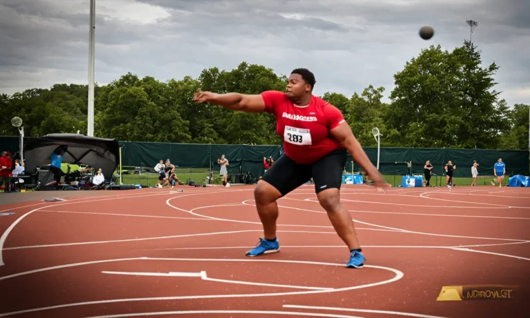 What Is The Average Shot Put Throw For High School?