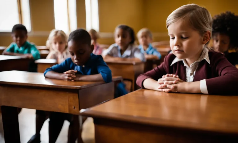 Can Teachers Pray In School? A Detailed Look At The Laws And Guidelines