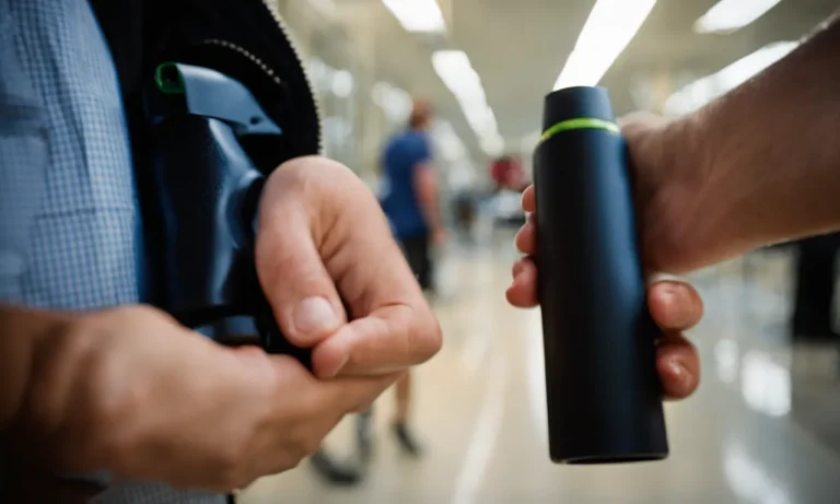 Can You Bring Pepper Spray To School? A Detailed Guide
