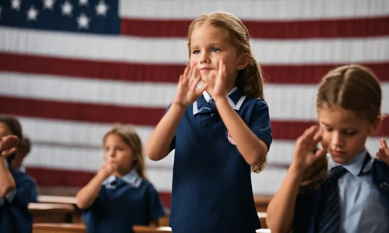 Do Schools Still Say The Pledge Of Allegiance In 2023?