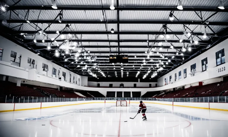 What Is The Regulation Size For High School Hockey Rinks?