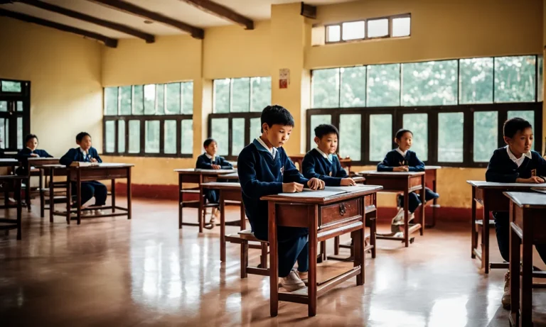 How Long Is A School Day In China?