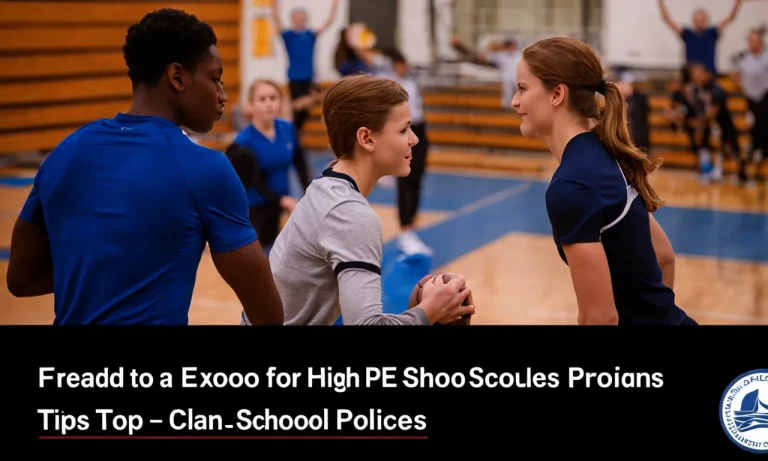How To Get Out Of Taking Pe In High School: The Ultimate Guide