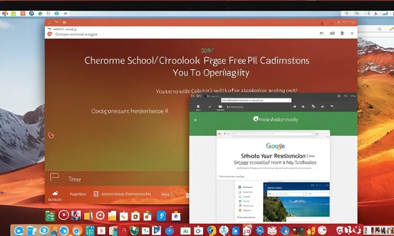 How To Disable School Restrictions On A Chromebook