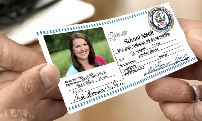 Is A School Id A Valid Form Of Identification?
