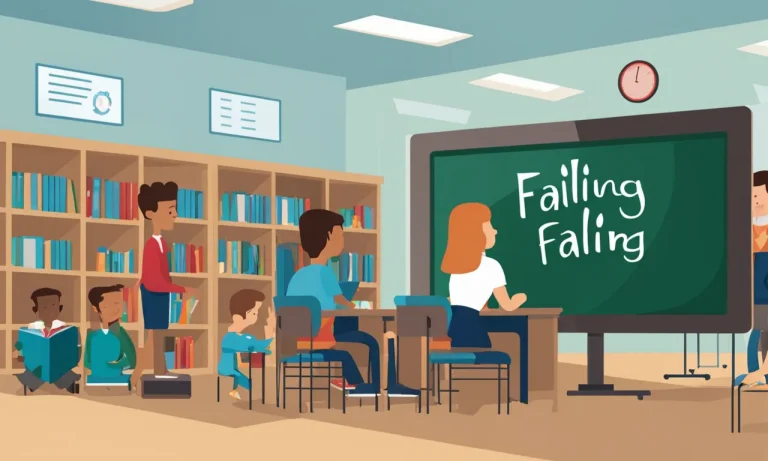 What Is A Failing Grade In Middle School?