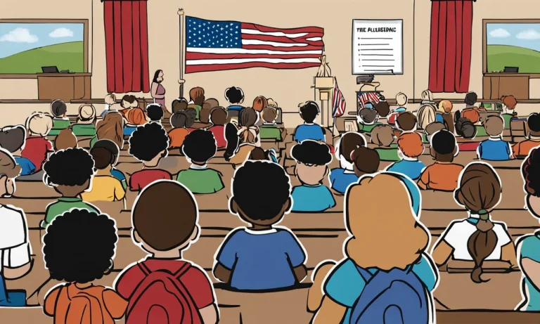 When Did They Stop The Pledge Of Allegiance In Schools?